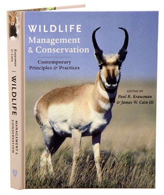 Stock ID 35931 Wildlife management and conservation: contemporary principles and practices. Paul...