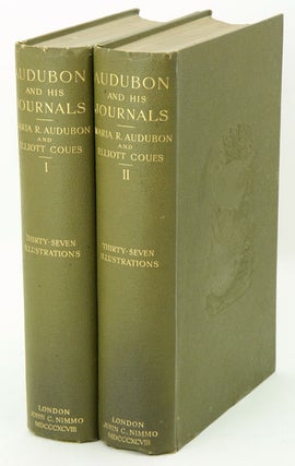 Stock ID 36344 Audubon and his journals: with zoological and other notes by Elliott Coues. Maria...