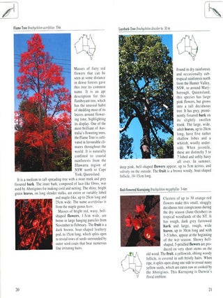 A photographic guide to trees of Australia.