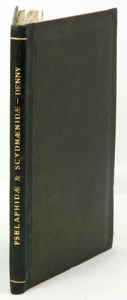 Stock ID 37174 Monographia Pselaphidarum et Scydmaenidarum Britanniae: or an essay on the British...
