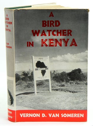 Stock ID 37610 A bird watcher in Kenya. Vernon D. van Someren
