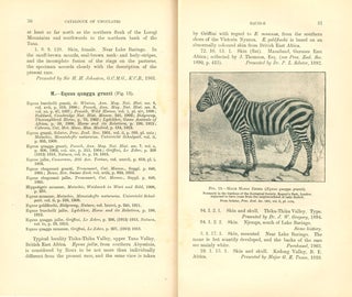 Catalogue of the ungulate mammals in the British Museum (Natural History), volume five [only].