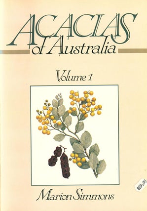 Stock ID 378 Acacias of Australia: volume one. Marion Simmons