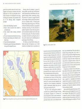 Mining in ecologically sensitive landscapes.