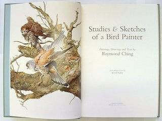 Studies and sketches of a bird painter.