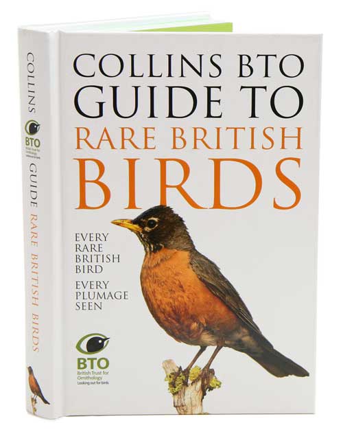 Stock ID 38236 Collins BTO guide to rare British birds. Paul Sterry, Paul Stancliffe.