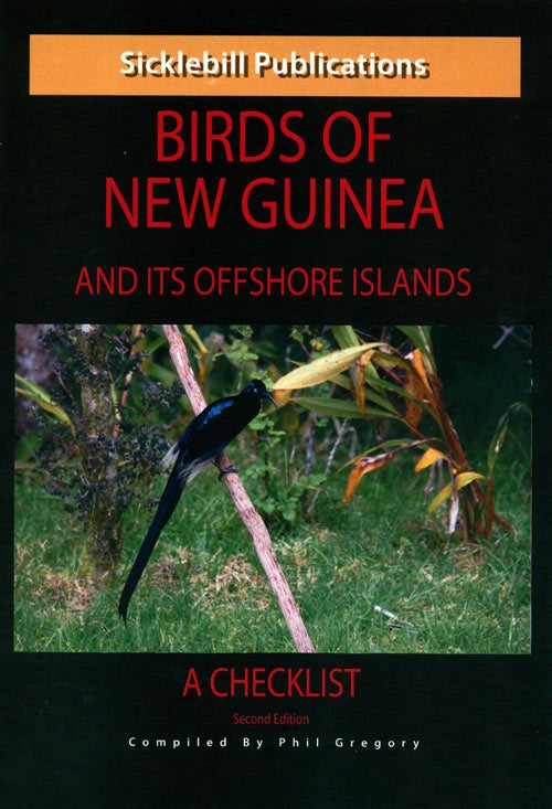 Stock ID 38238 Birds of New Guinea and offshore islands: a checklist. Phil Gregory.