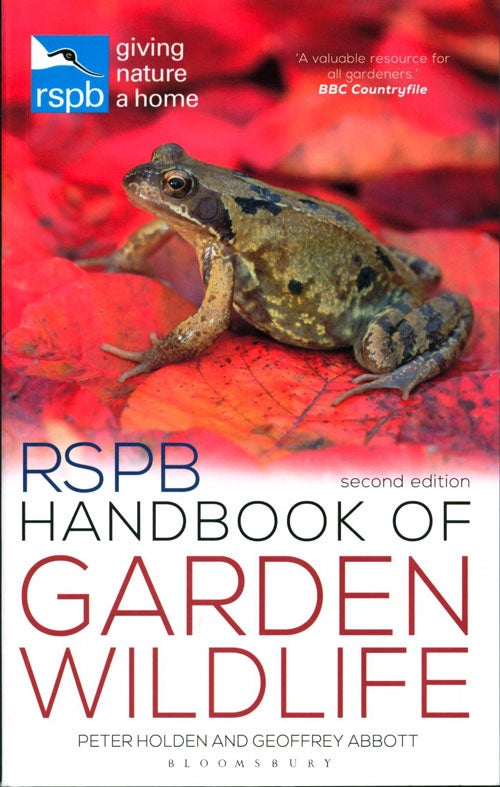 Stock ID 39456 RSPB handbook of garden wildlife. Peter Holden, Geoffrey Abbott.