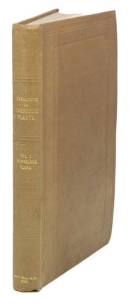 Stock ID 39645 Catalogue of the Caenozoic plants in the Department of Geology British Museum...