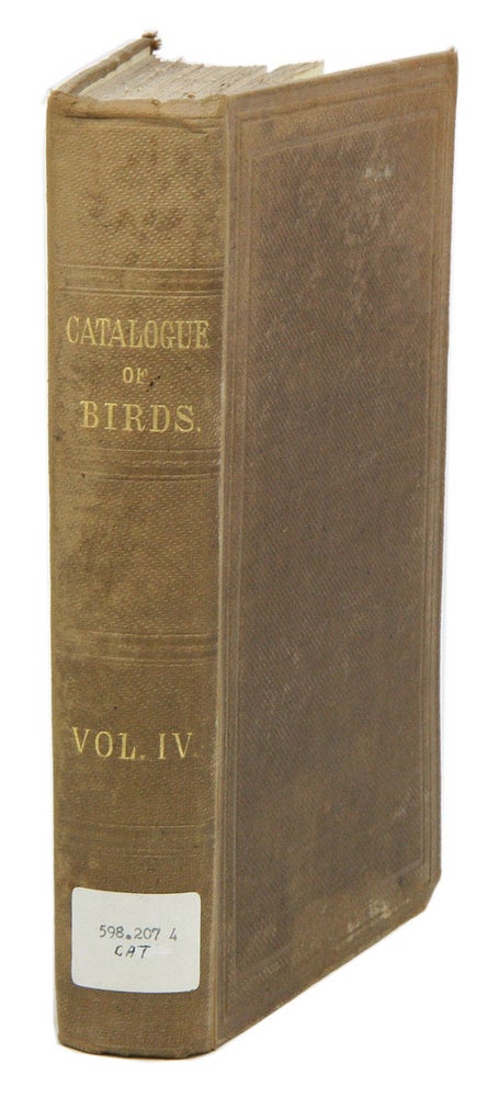 Stock ID 39788 Catalogue of the Passeriformes, or perching birds in the Collection of the British Museum. Coliomorphae: part one, containing the families Campophagidae and Muscicapidae. R. Bowdler Sharpe.