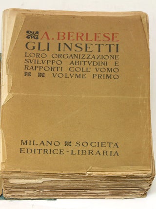 Gli insetti: loro organizzazione, sviluppo, abitudini e rapporti coll'uomo.