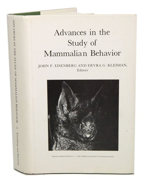 Stock ID 40464 Advances in the study of mammalian behaviour. Eisenberg. John. F., Devra G. Kleinman.