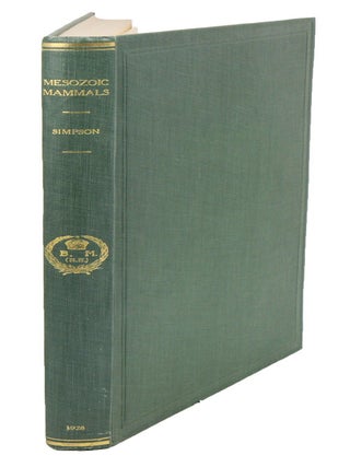 Stock ID 40474 A catalogue of the Mesozoic mammalia in the Geological Department of the British...