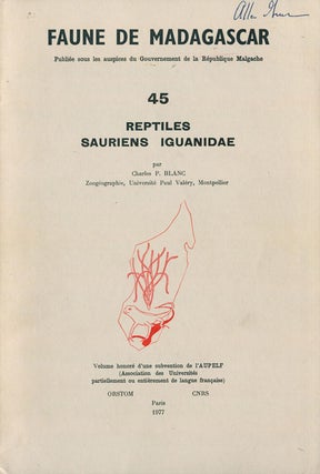 Stock ID 40532 Reptiles, Sauriens, Iguanidae. Charles P. Blanc