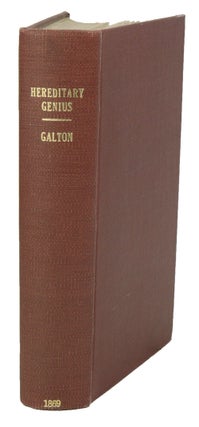 Stock ID 40613 Hereditary genius: an inquiry into its laws and consequences. Francis Galton