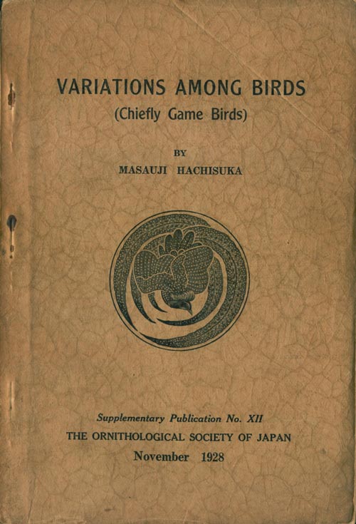 Stock ID 40708 Variations among birds (chiefly game birds). Masauji Hachisuka.