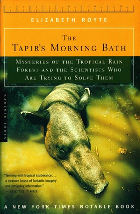 Stock ID 41142 The tapir's morning bath. Elizabeth Royte