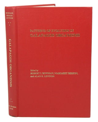 Stock ID 41247 Patterns of evolution in Galapagos organisms. Robert I. Bowman