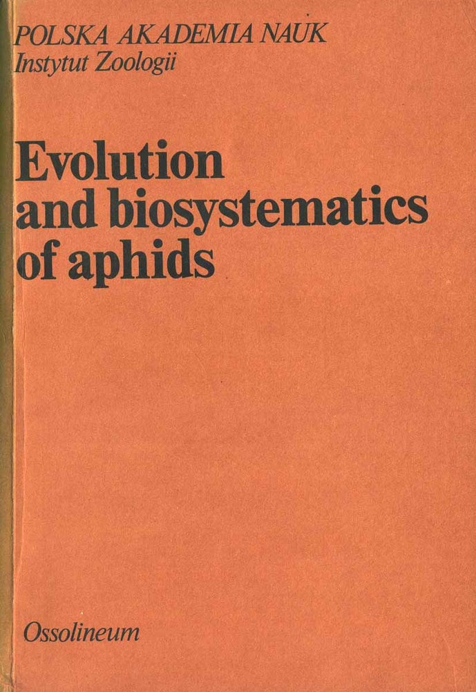 Stock ID 41531 Evolution and biosystematics of aphids. Zaklad Nardowy.