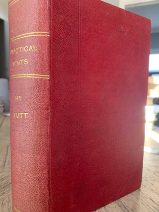 Stock ID 41615 Practical hints for the field lepidopterist. J. W. Tutt