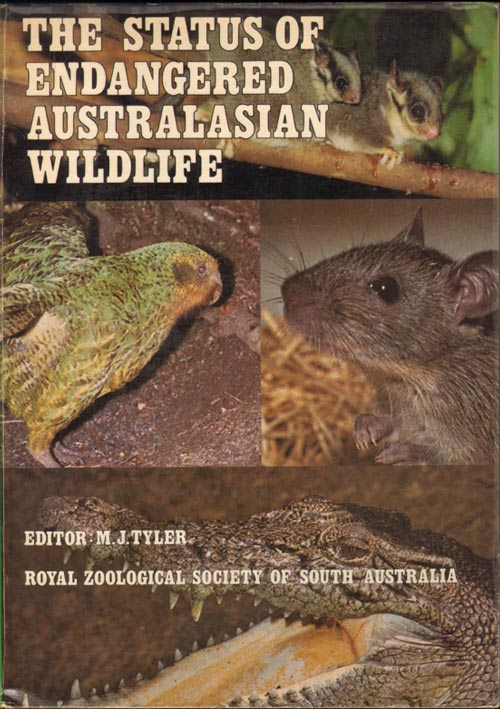 Stock ID 4162 The status of endangered Australasian wildlife. Michael J. Tyler.