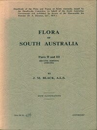 Stock ID 41835 Flora of South Australia: parts two and three. J. M. Black