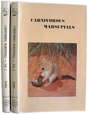 Stock ID 4192 Carnivorous marsupials. Michael Archer.