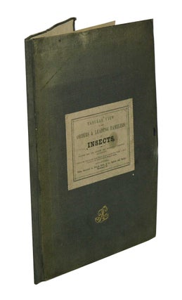 Stock ID 42592 Tabular view of the orders and leading families of insects. Joseph Wilson Lowry