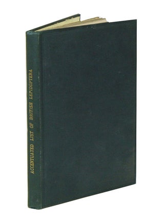 Stock ID 42788 An accentuated list of British Lepidoptera. Entomological Societies of Oxford and...