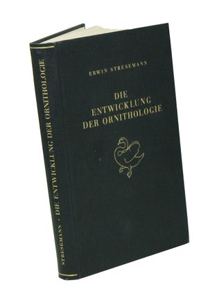 Stock ID 42855 Die entwicklung der ornithologie. Erwin Streseman
