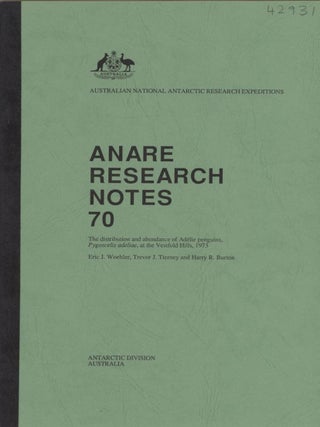 Stock ID 42931 The distribution and abundance of Adelie penguins, Pygoscelis adeliae, at the...