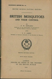 Stock ID 43003 British mosquitoes and their control. F. W. Edwards, S. P. James