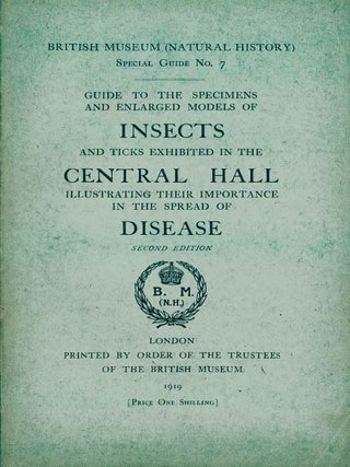Stock ID 43006 Guide to the specimens and enlarged models of insects and ticks exhibited in the...