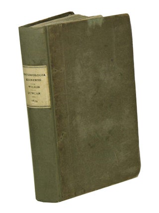 Stock ID 43123 Entomologica Edinensis, or a description and history of the insects found in the...