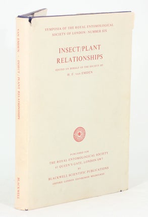 Insect/plant relationships. H. F. van Emden.
