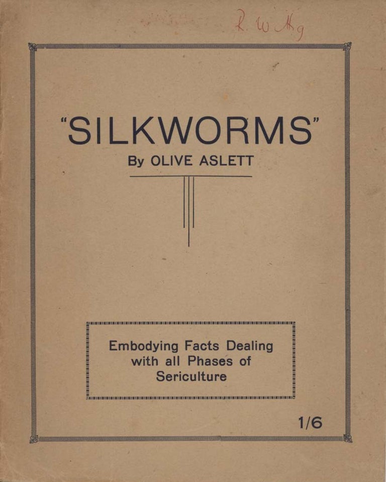 Stock ID 43679 Silkworms. Olive Aslett.