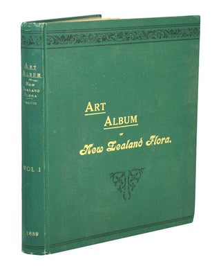 Stock ID 43941 The art album of New Zealand flora: being a systematic and popular description of...