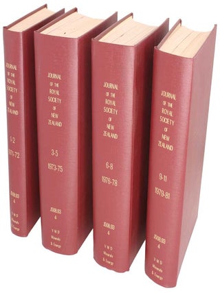 Stock ID 43994 Journal of the Royal Society of New Zealand: successor to the Transactions of the...