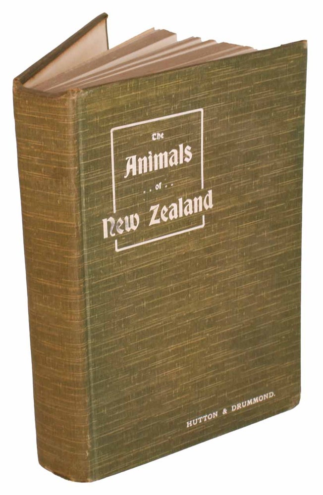 Stock ID 44094 The animals of New Zealand: an account of the Colony's air-breathing vertebrates. F. W. Hutton, James Drummond.