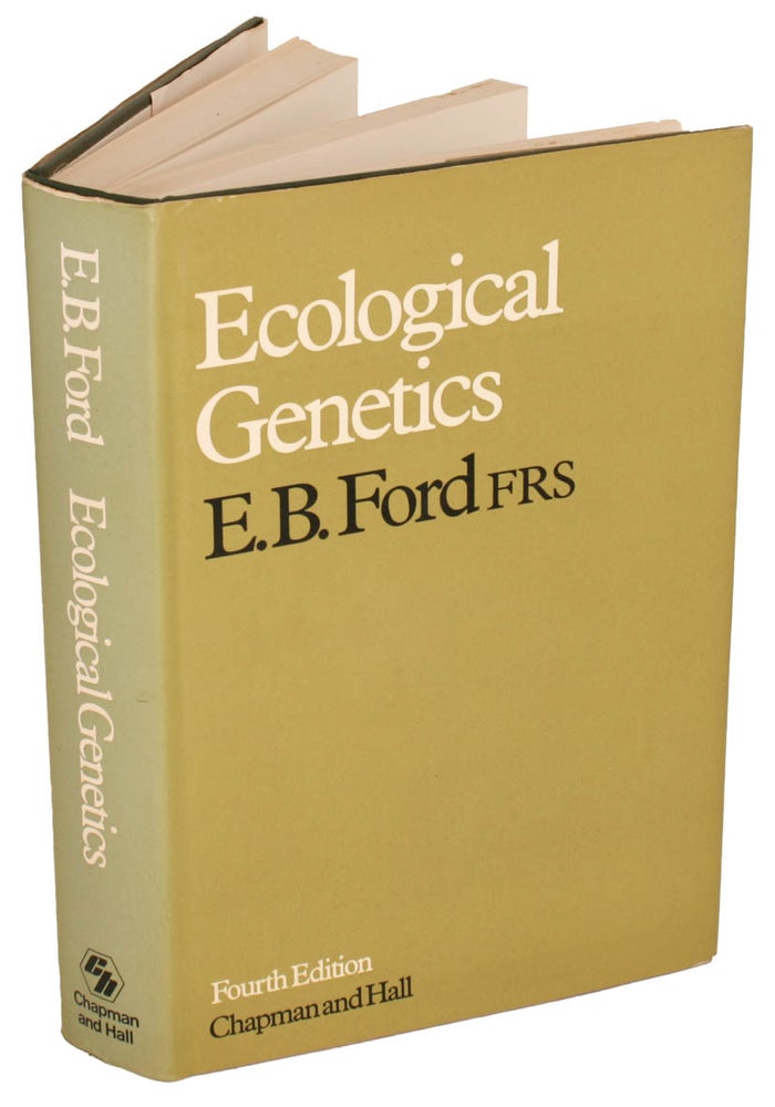 Stock ID 44096 Ecological genetics. E. B. Ford.