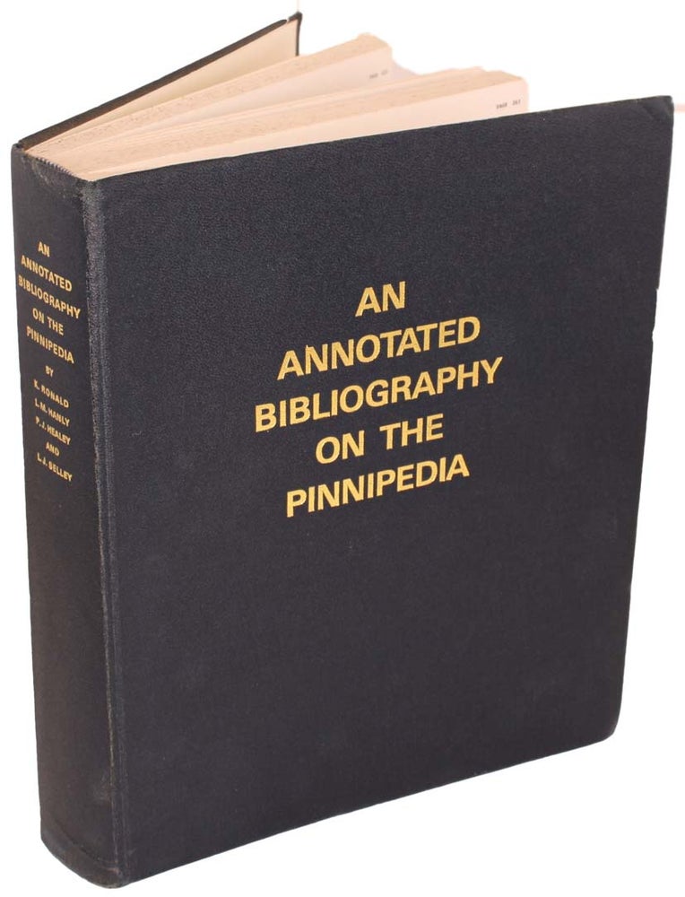 Stock ID 44163 The annotated bibliography on the pinnipedia. K. Ronald.