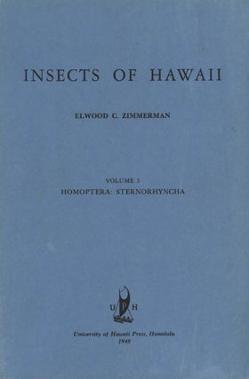 Stock ID 44321 Insects of Hawaii, volume five: Homoptera: Sternorhyncha. Elwood C. Zimmerman