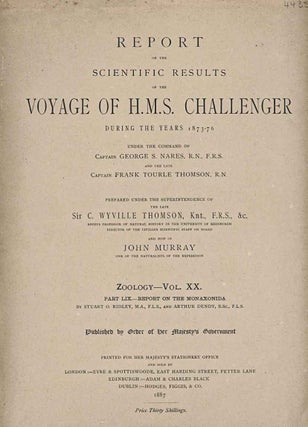Stock ID 44350 The zoology of the voyage of the H.M.S. Challenger, part 59. Report on the...