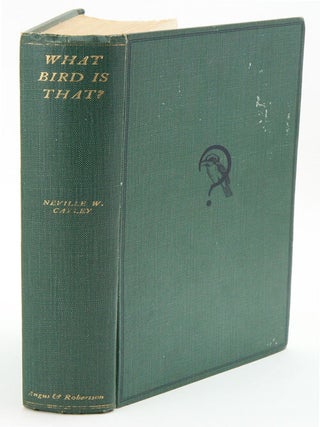 What bird is that? A guide to the birds of Australia.