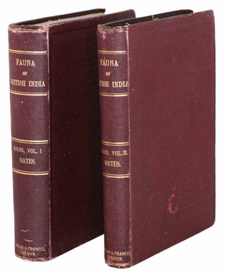 Stock ID 44429 The fauna of British India, including Ceylon and Burma. Volume one and two only....