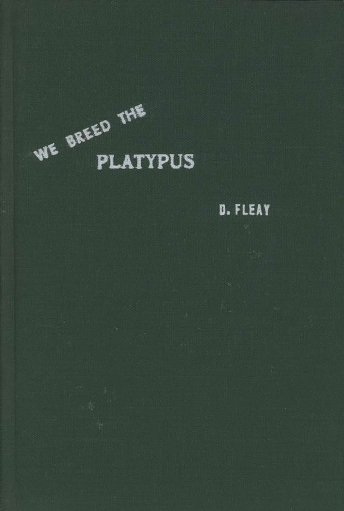 Stock ID 44488 We breed the platypus. David Fleay.