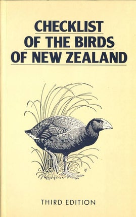 Checklist of the birds of New Zealand, and the Ross Dependency, Antarctica. P. R. Milliner.