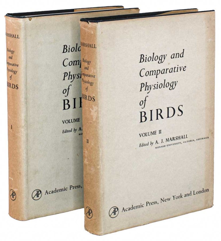 Stock ID 44719 Biology and comparative physiology of birds. A. J. Marshall.