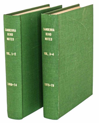 Stock ID 44721 Canberra bird notes, volumes one to nineteen. G. Chapman, D. Purchase