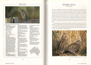 Birds of prey and ground birds of Australia.